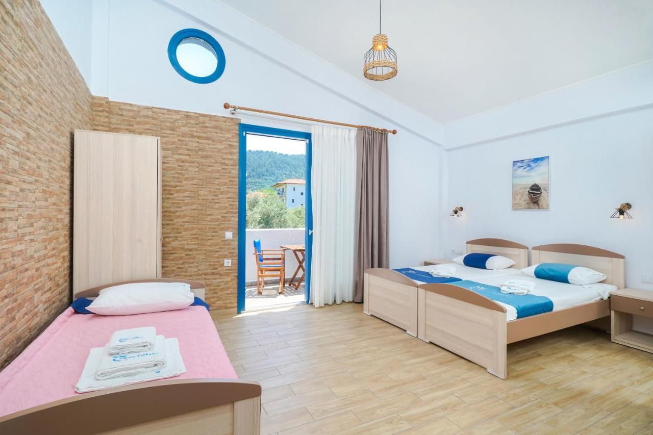 Mikres Kyklades Appartement Skala Potamia  Buitenkant foto