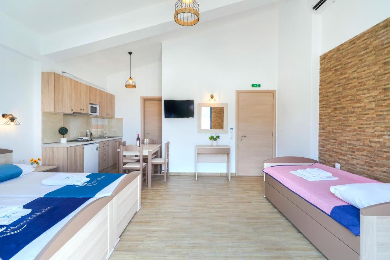 Mikres Kyklades Appartement Skala Potamia  Buitenkant foto