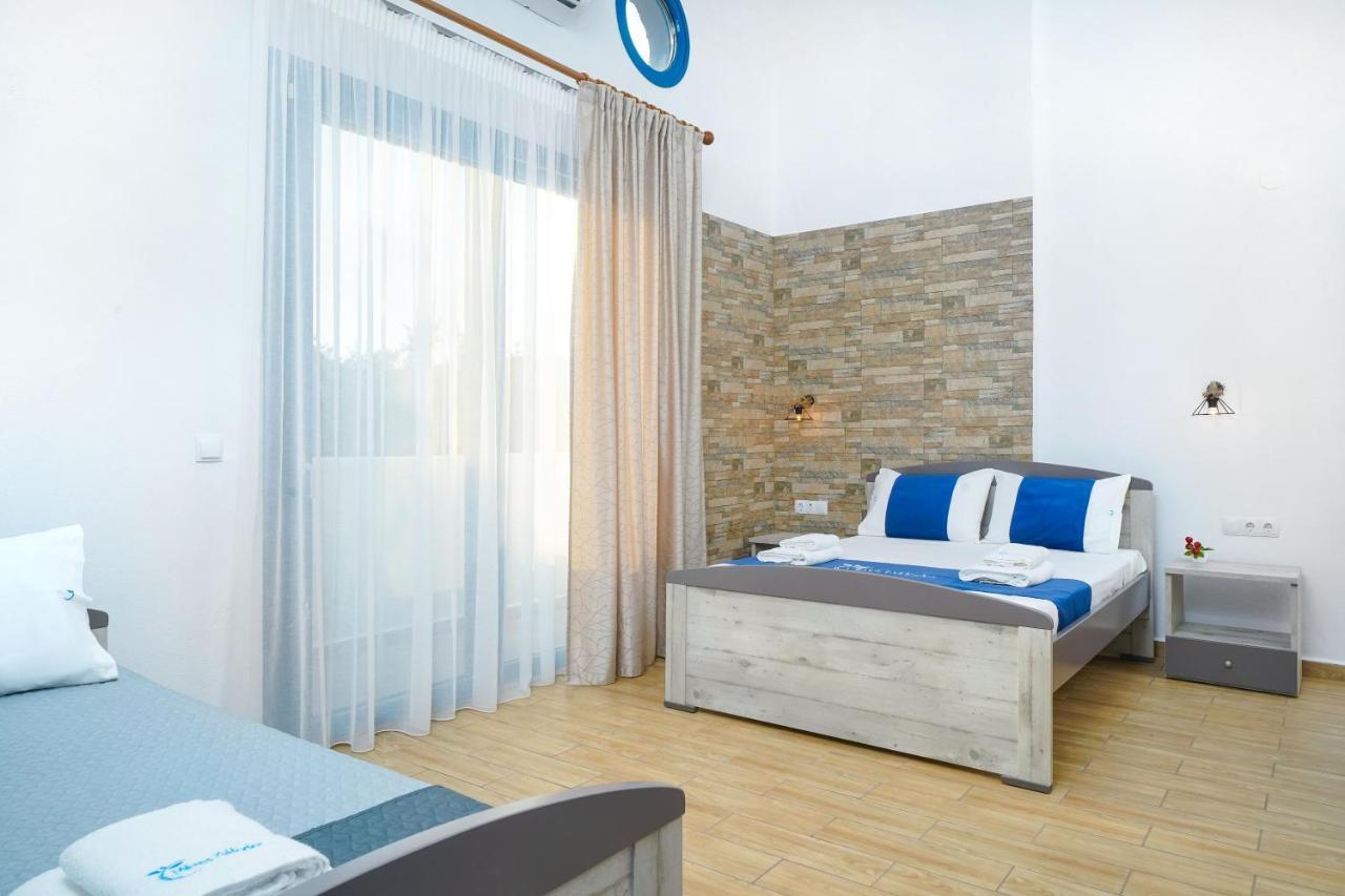 Mikres Kyklades Appartement Skala Potamia  Buitenkant foto