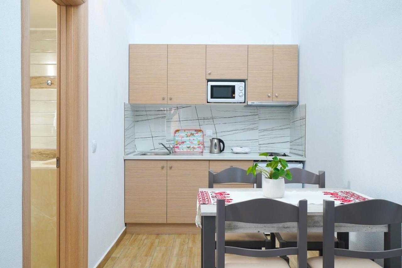 Mikres Kyklades Appartement Skala Potamia  Buitenkant foto